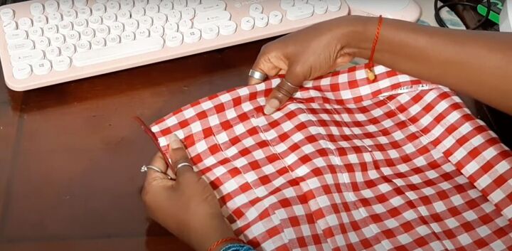 4 comprehensive steps to sewing a fun and flirty red pleated skirt