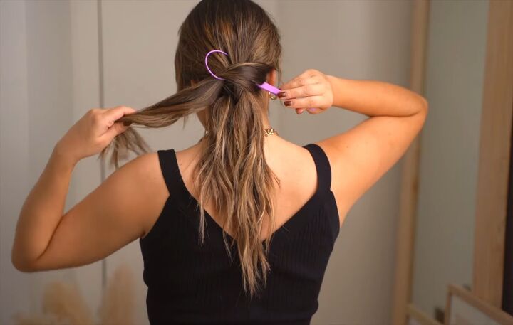 how to create 3 attractive ponytail hairstyles, Repeating process
