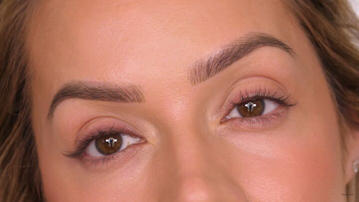 easy soft winged eyeliner tutorial, Completed oft winged eyeliner look