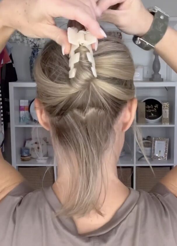 this updo will have all eyes on the back of your head