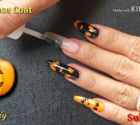 Spooky Halloween Nail Art Tutorial | Upstyle