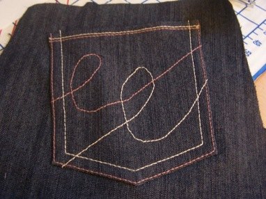 designer pastiche jeans, Jalie 2908