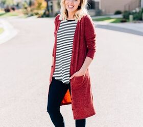 3 Ways To Wear A Long Cardigan | Upstyle