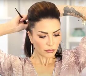6 easy heatless hairstyles to try at home, Pinning hair