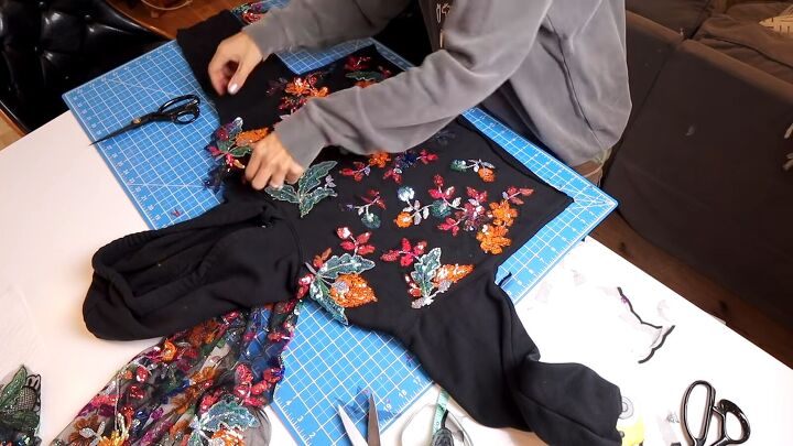 Hoodie Tutorial Quick No-sew DIY Sequin Hoodie Tutorial | Upstyle