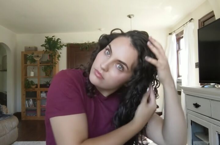 Quick Hair Routine For Curly Hair Upstyle Quick Hair Routine For Curly Hair Upstyle