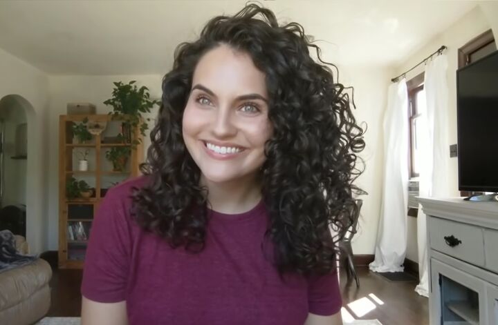 Quick Hair Routine For Curly Hair Upstyle Quick Hair Routine For Curly Hair Upstyle