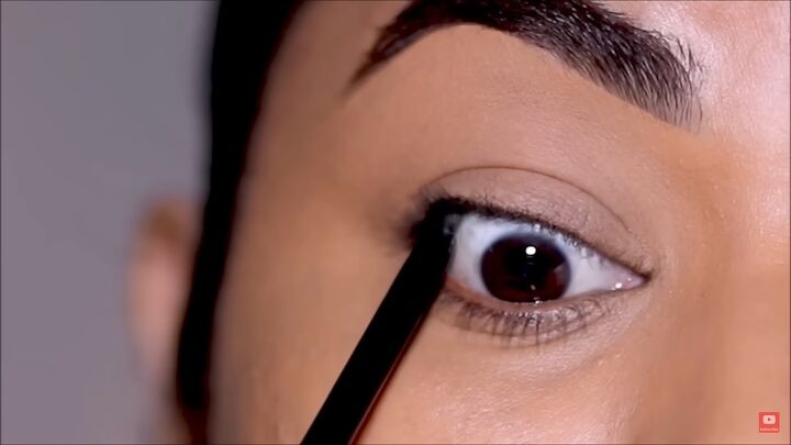 how to create stunning eyeliner looks for hooded eyes, Tightline eyeliner