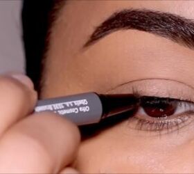 how to create stunning eyeliner looks for hooded eyes, Simple eyeliner look