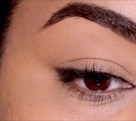 how to create stunning eyeliner looks for hooded eyes, Completed smoky outer eyeliner look