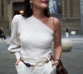 how to rock all white outfits in your 50s, White jumper