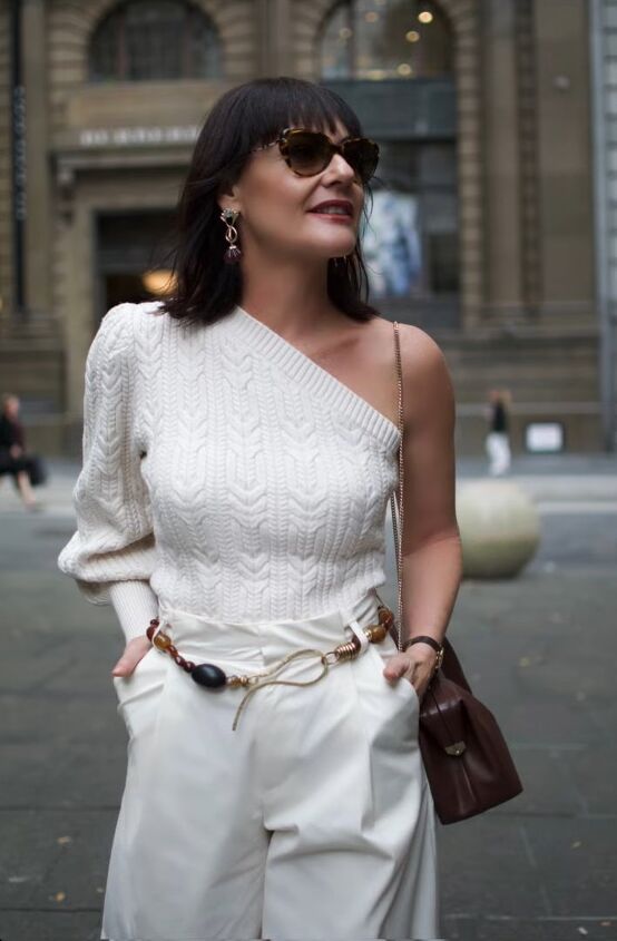 How to Rock All White Outfits in Your 50s | Upstyle