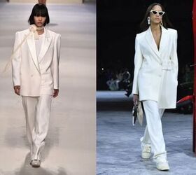 how to rock all white outfits in your 50s, Examples of how to wear a white blazer