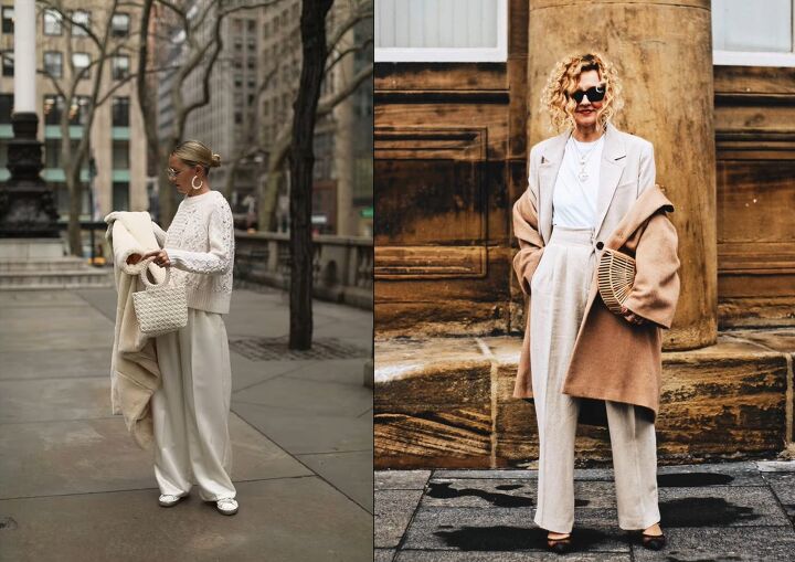 how to rock all white outfits in your 50s, White for winter