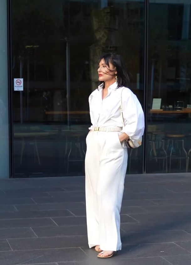 How to Rock All White Outfits in Your 50s | Upstyle