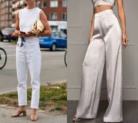 how to rock all white outfits in your 50s, White pants