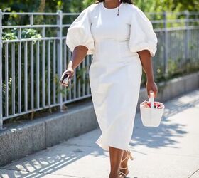 how to rock all white outfits in your 50s, White dress
