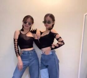 how to make cute diy crop tops from tights, Completed cute DIY crop tops