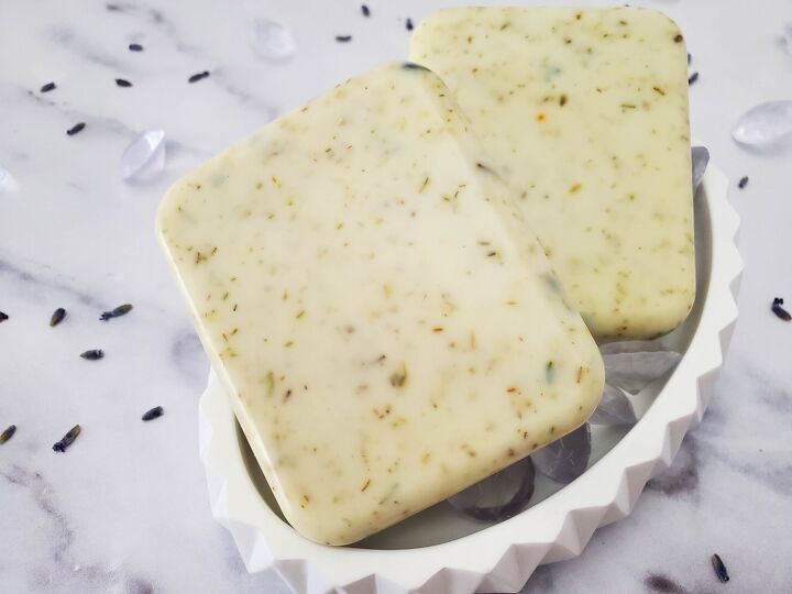 how to make homemade chamomile soap, chamomile soap