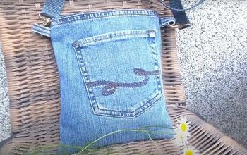 DIY Purse From Old Jeans Tutorial