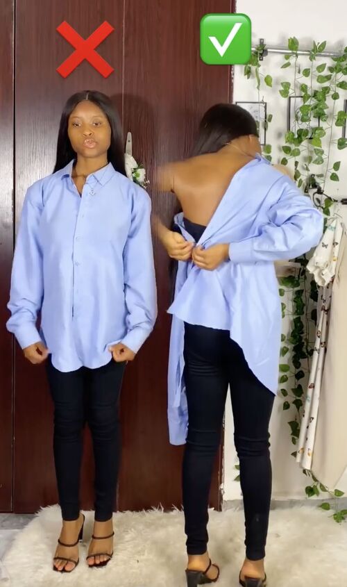 WOW! A New Way to Wear Your Button-up! | Upstyle