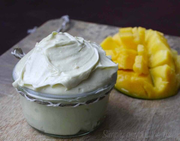whipped mango butter for body and hair, whipped mango butter