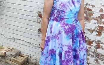 How to Make a DIY Tie Dyed Dress