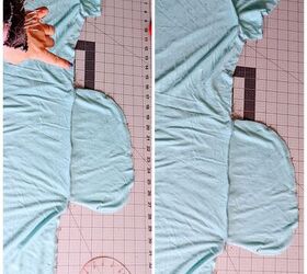 make a dress from a bed sheet