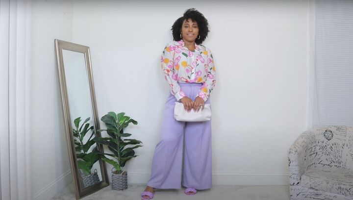 styling tutorial 4 sleek church outfit ideas, Colorful church outfit