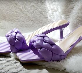 styling tutorial 4 sleek church outfit ideas, Lavender heels