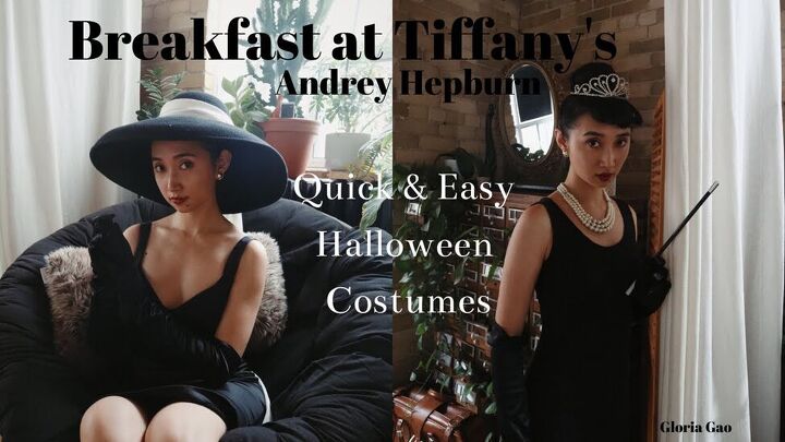 glamorous breakfast at tiffany s costume for halloween, Breakfast at tiffany s costumes