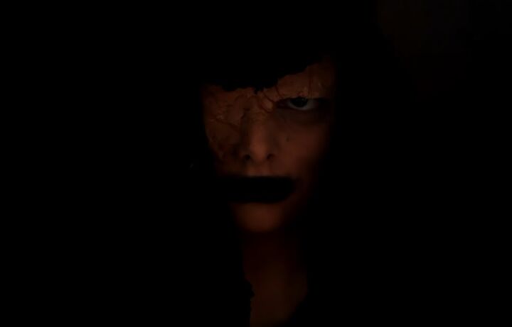 the seer gruesome vikings halloween costume, Finished The Seer makeup look