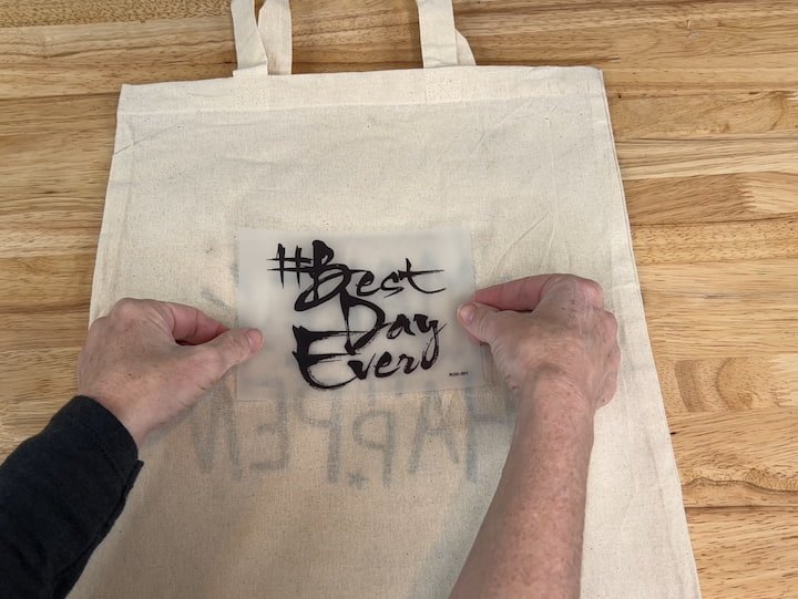 update a plain tote bag with ease