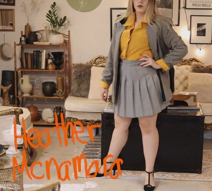 easy halloween costumes from your closet, Heather Duke costume