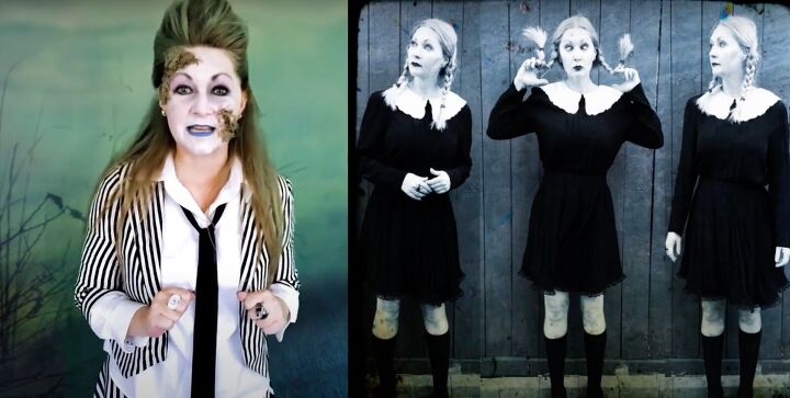 easy and sustainable halloween costumes, Victorian creepy child costume