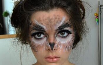 Easy Owl Halloween Makeup Tutorial