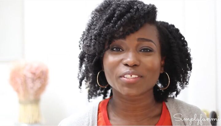 how to achieve a gorgeous updo with natural hair, Beginning with twist out style hair