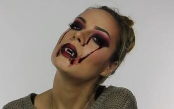 Sexy Vampire Halloween Costume Makeup Tutorial