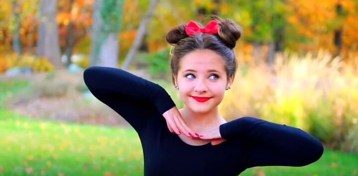 3 quick and easy halloween costume ideas, Finished Minnie Mouse costume