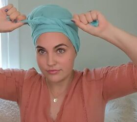 If your curls always fall flat, try this unexpected plopping move