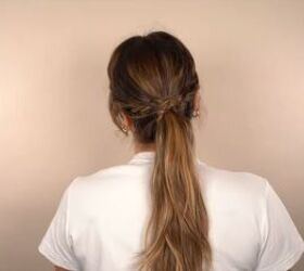 3 cute and easy hairstyles for women, Cute simple ponytail hairstyle for everyday