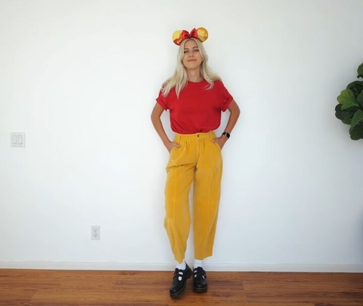 9 awesome thrift store halloween costume ideas, Winnie the Pooh costume