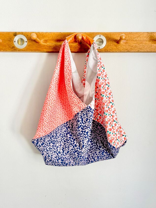 origami bento bag pattern and tutorial quick tote bag