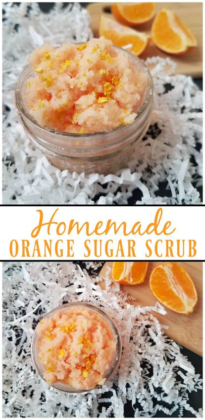 homemade orange sugar scrub recipe, Homemade Orange Sugar Scrub