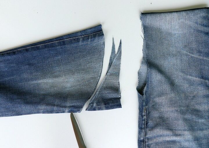 DIY: Jeans Into Denim Jacket | Upstyle