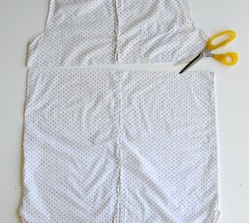 This is a such creative way to turn a men's button-down shirt into something so gorgeous