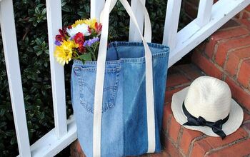 Earth Day DIY: Upcycled Jeans Tote Bag