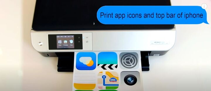 how to make a last minute iphone costume for halloween, Printing out iPhone app icons