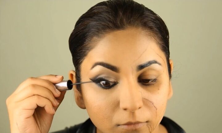 Awesome Terminator Genisys-inspired Makeup Tutorial for Halloween | Upstyle