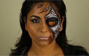 Awesome Terminator Genisys-inspired Makeup Tutorial for Halloween